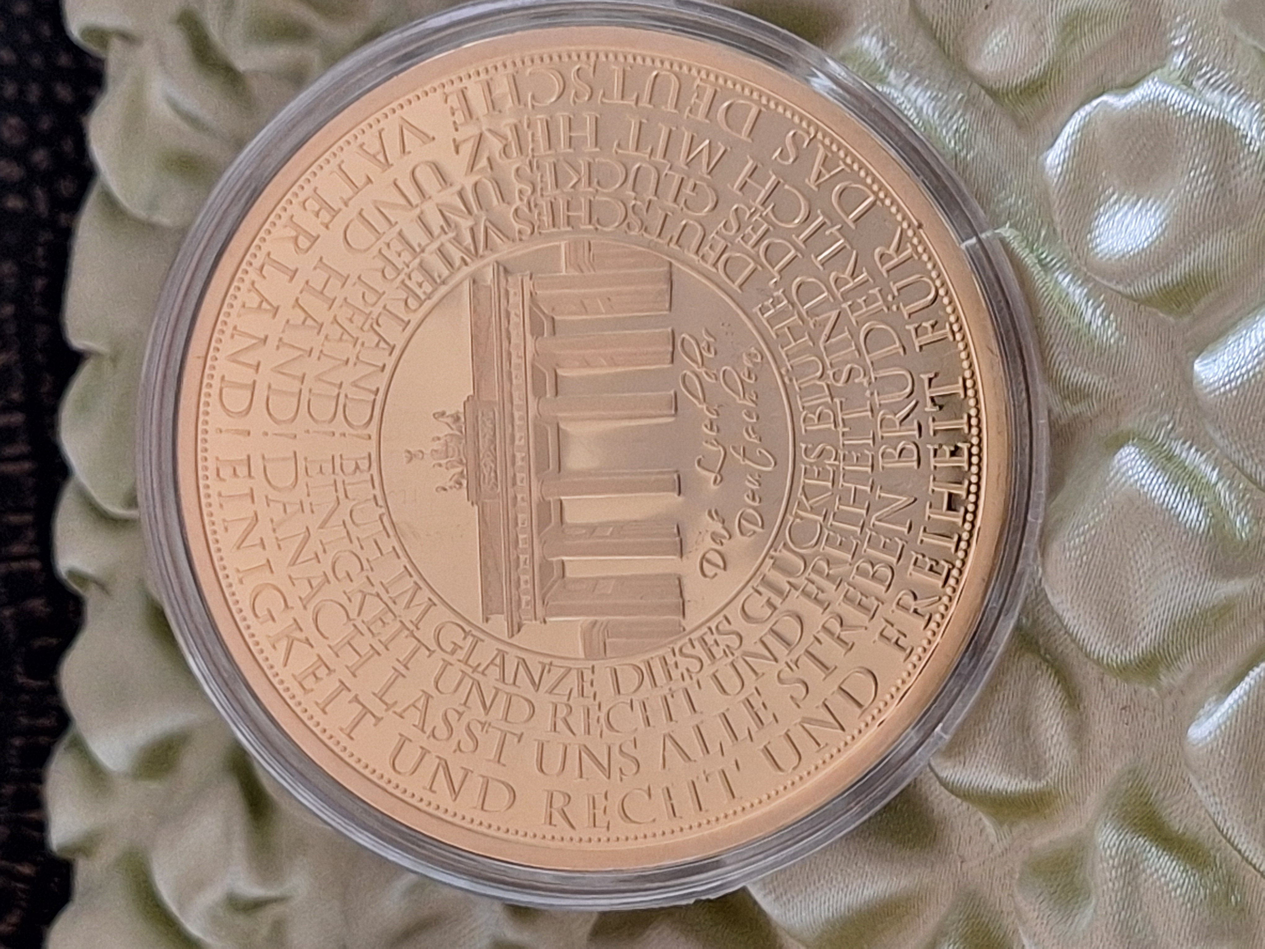 Medaille - Nationalhymne Deutschland — Bild 4