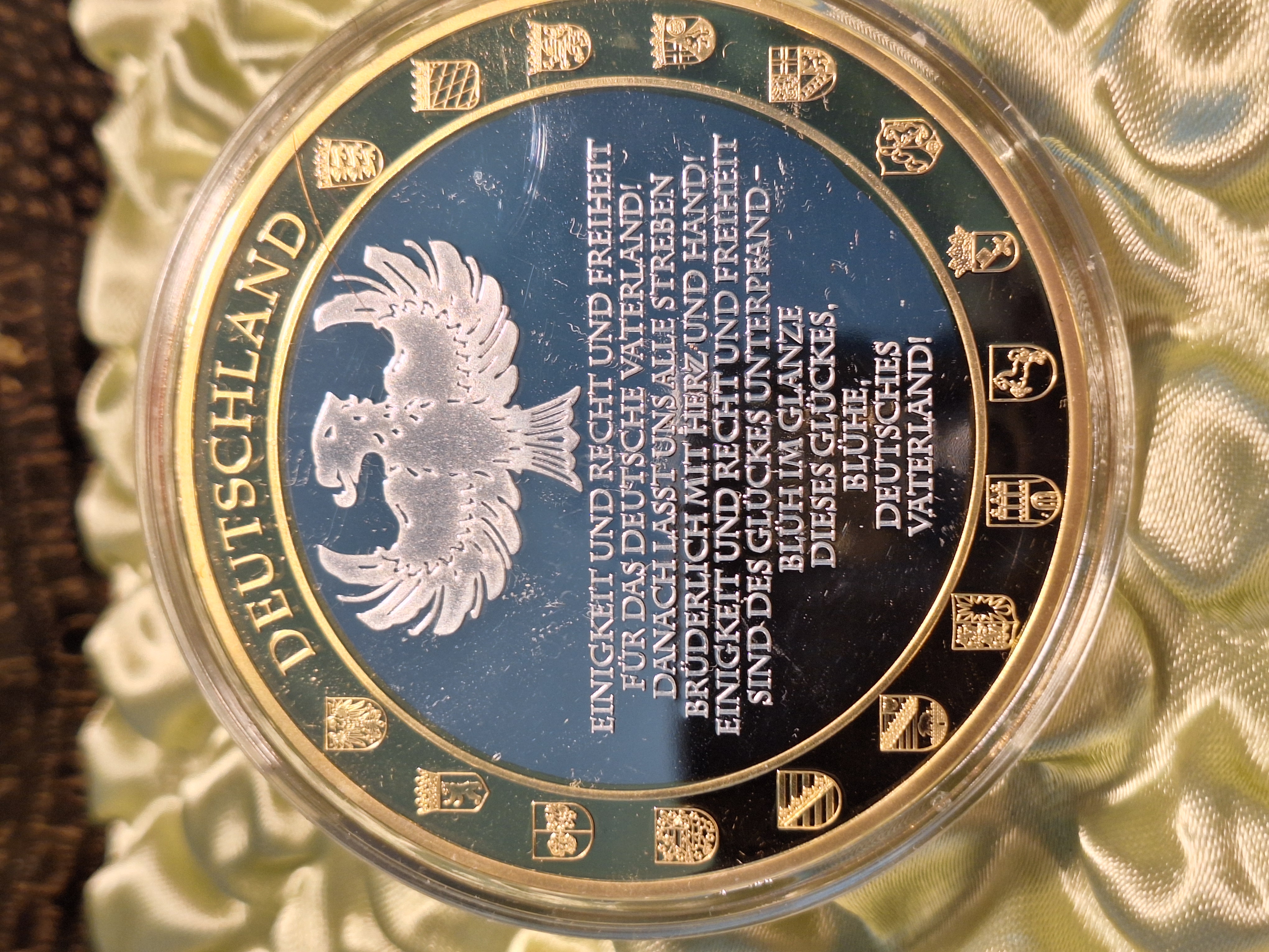 Medaille - Deutschland einig Vaterland — Bild 4