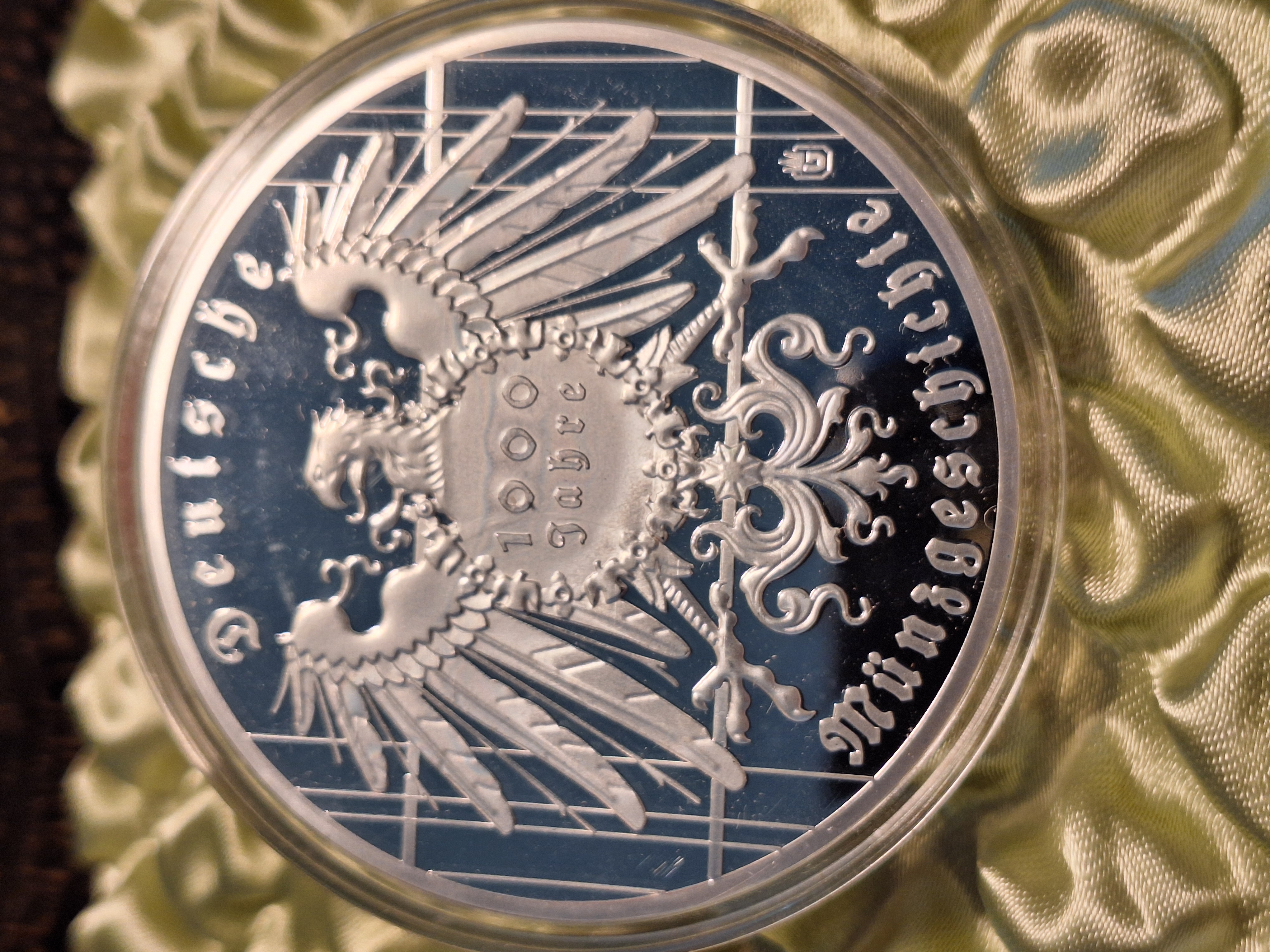Medaille - 1000 Jahre Dt. Münzgeschichte — Bild 4