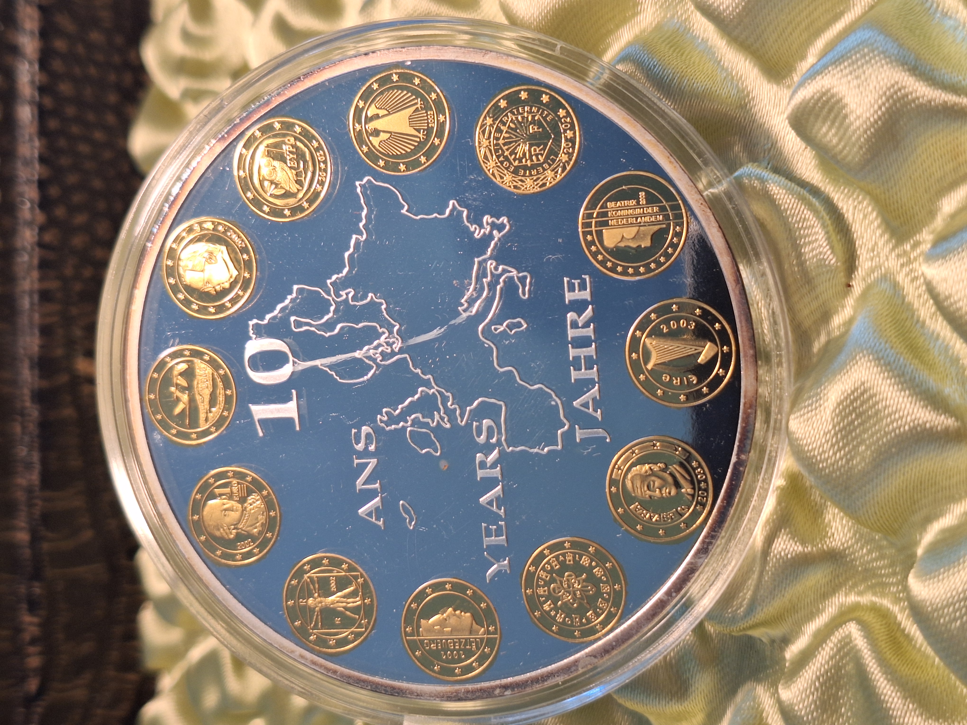 Medaille - Giganten 10 Jahre Euro, 2013