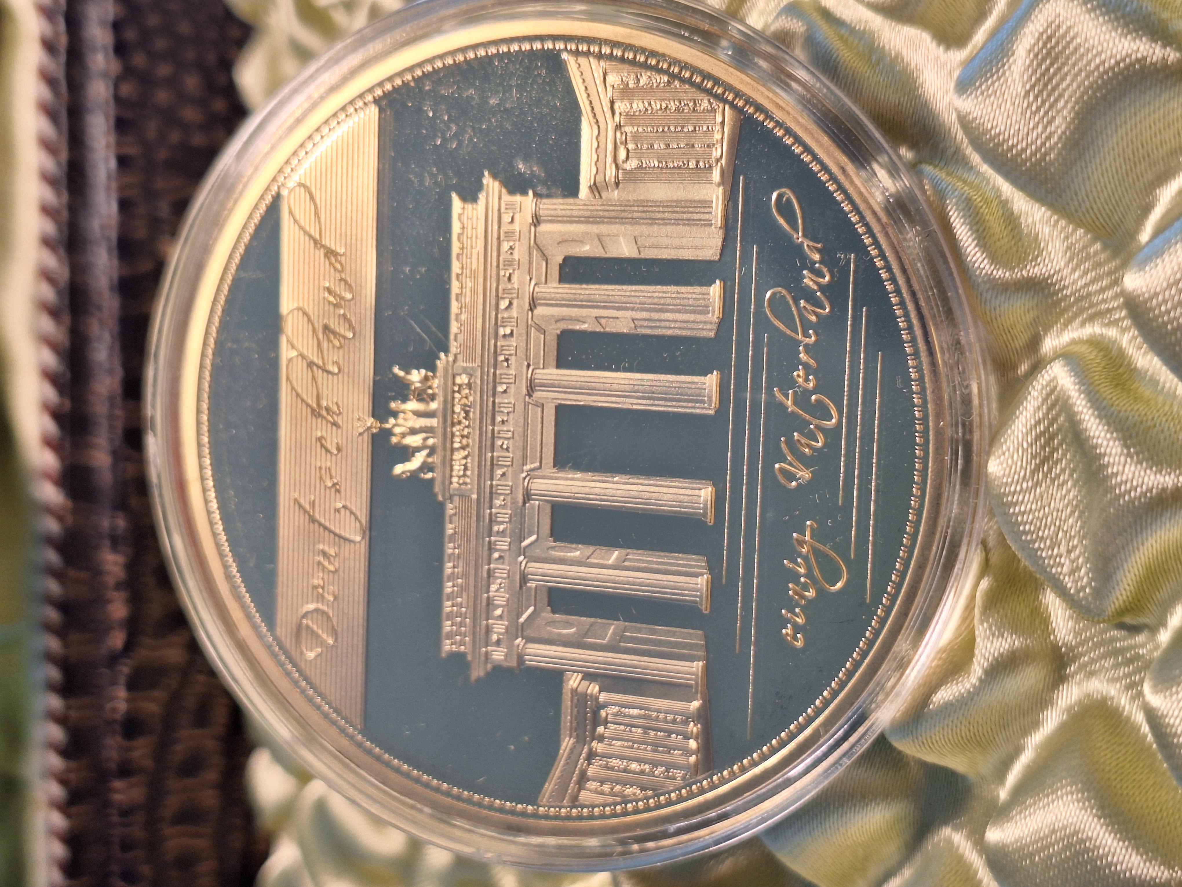 Medaille - Deutschland einig Vaterland — Bild 4
