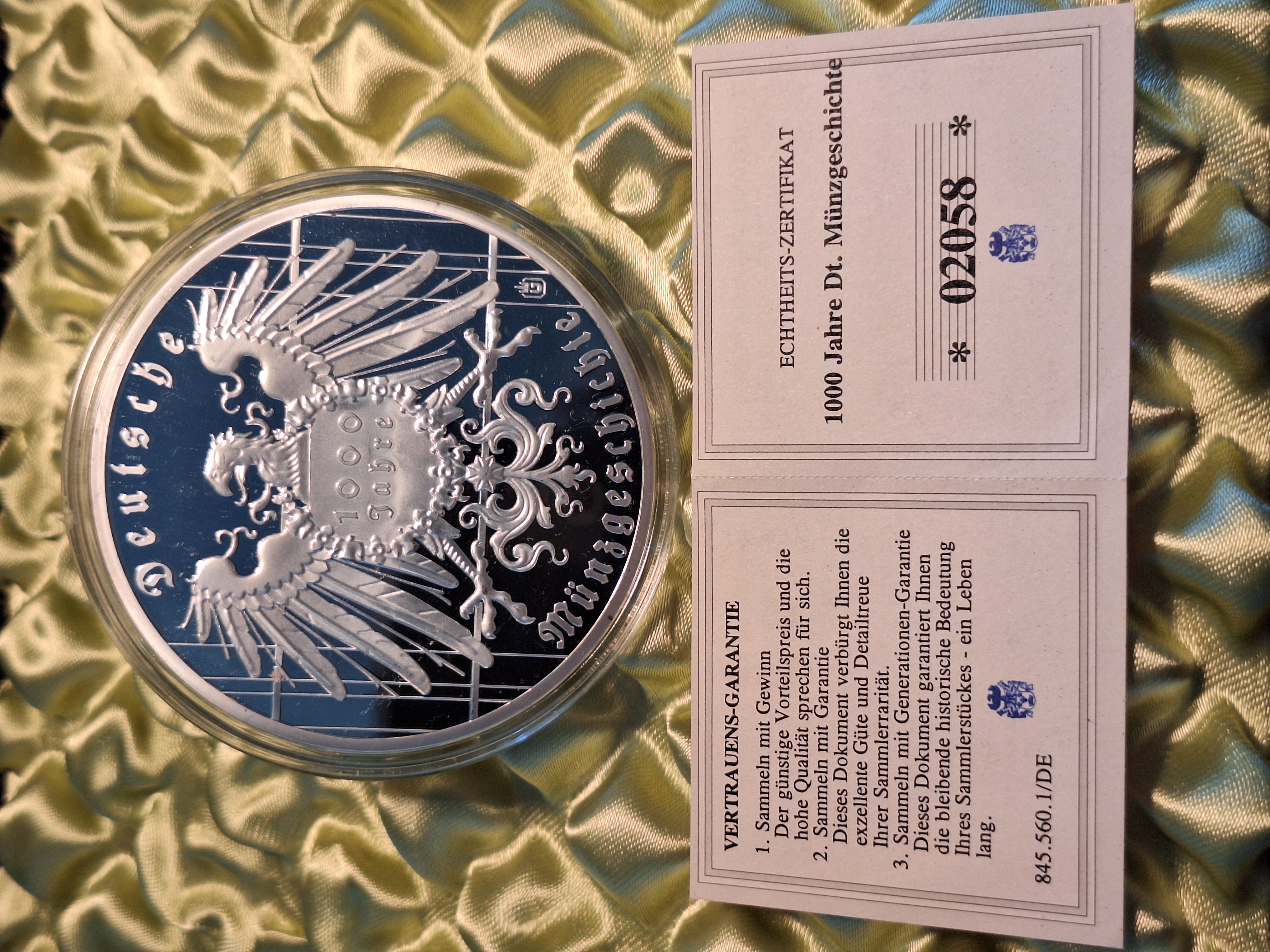 Medaille - Gigant Pfennig Karl der Große — Bild 2