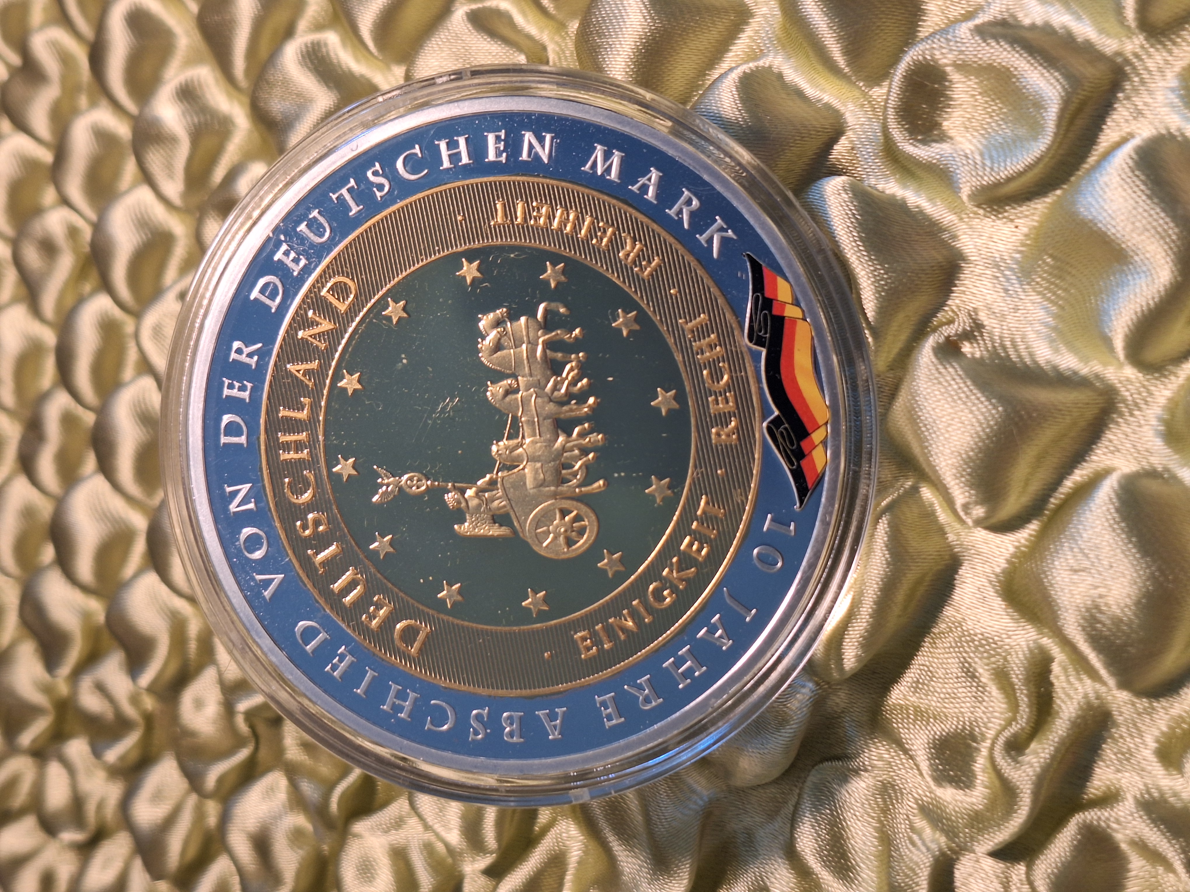 Medaille - 1-DM-Goldmark 2001 — Bild 4