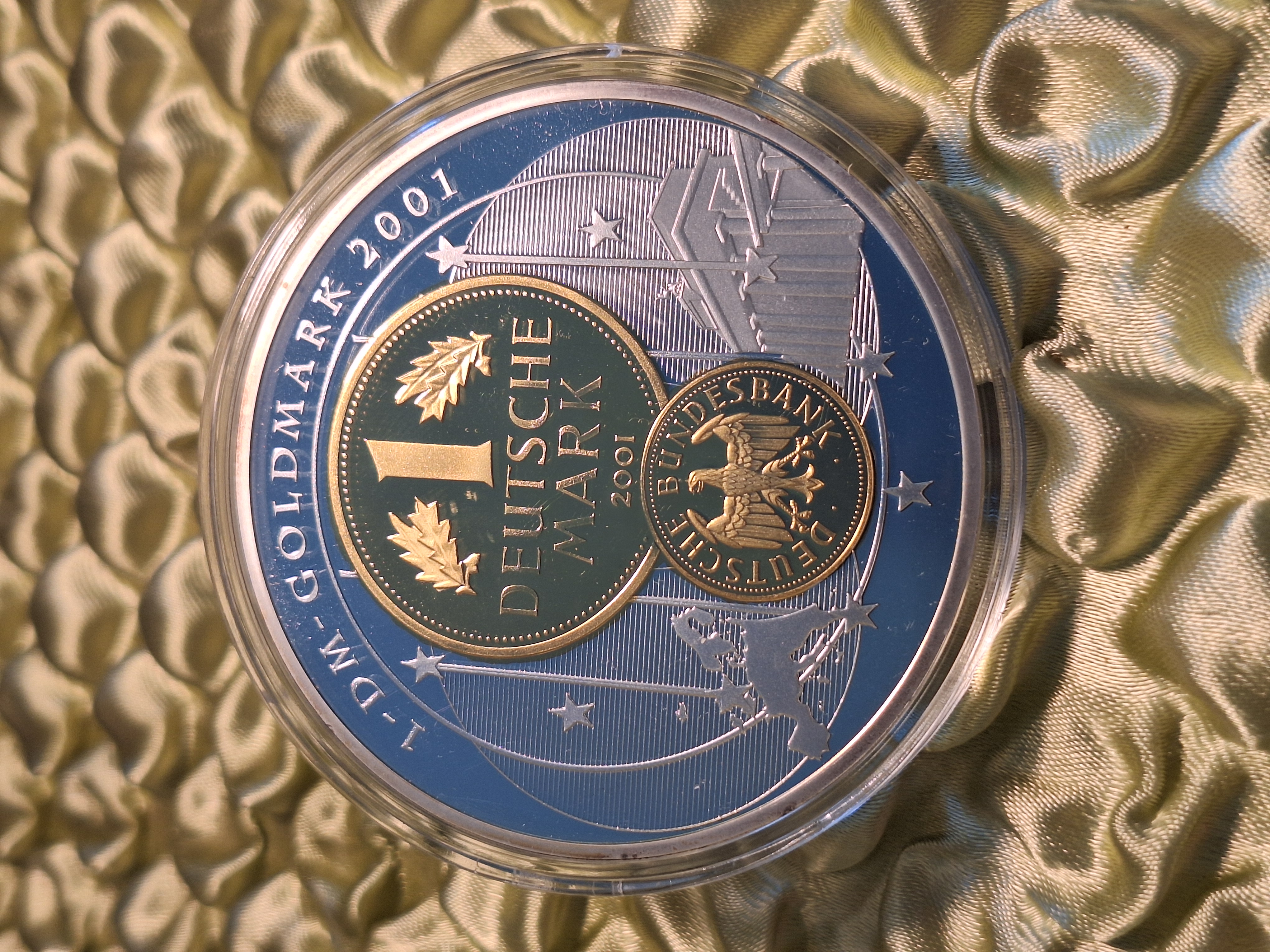Medaille - 1-DM-Goldmark 2001, 2011