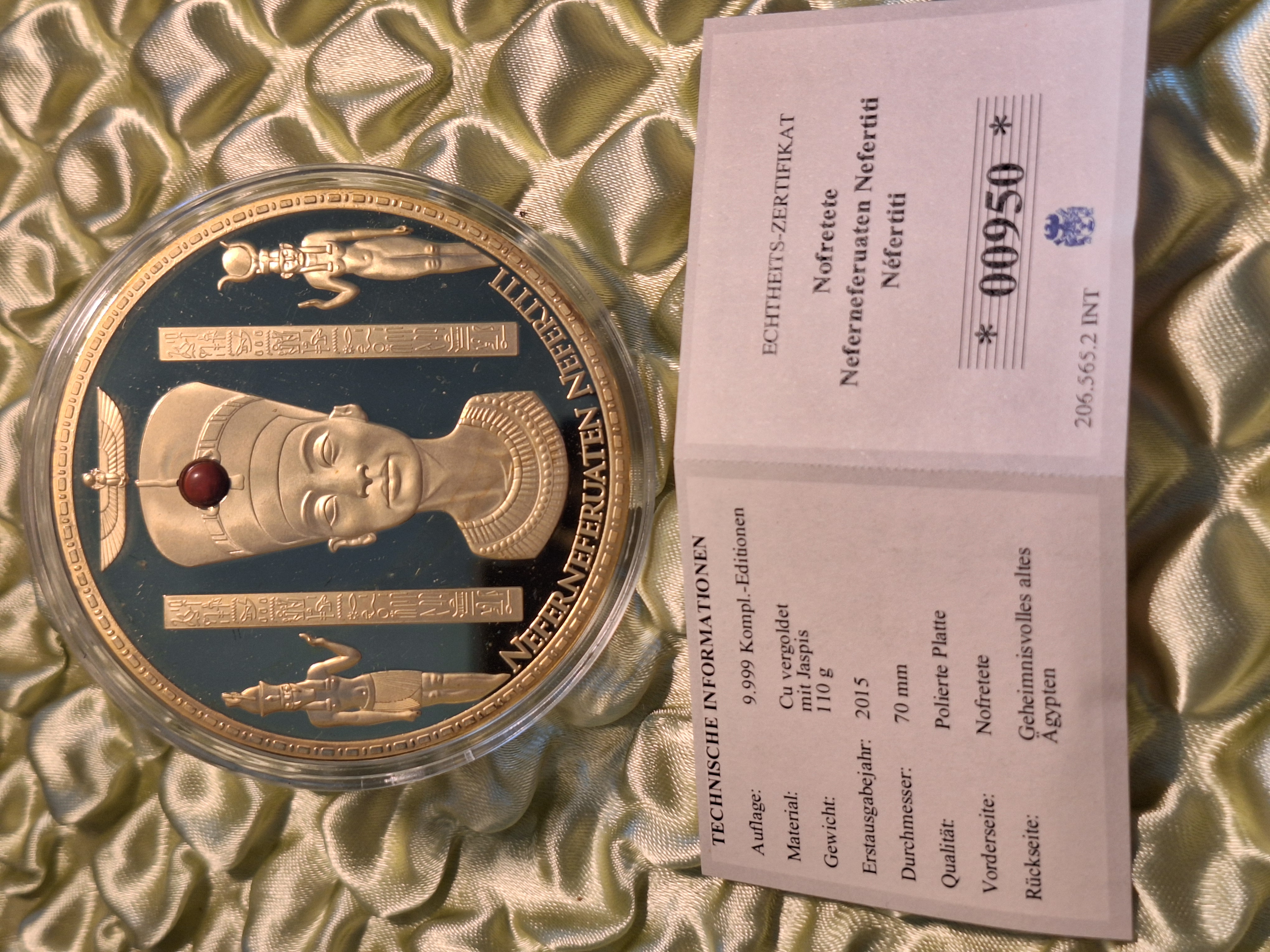 Medaille - Nofretete — Bild 2