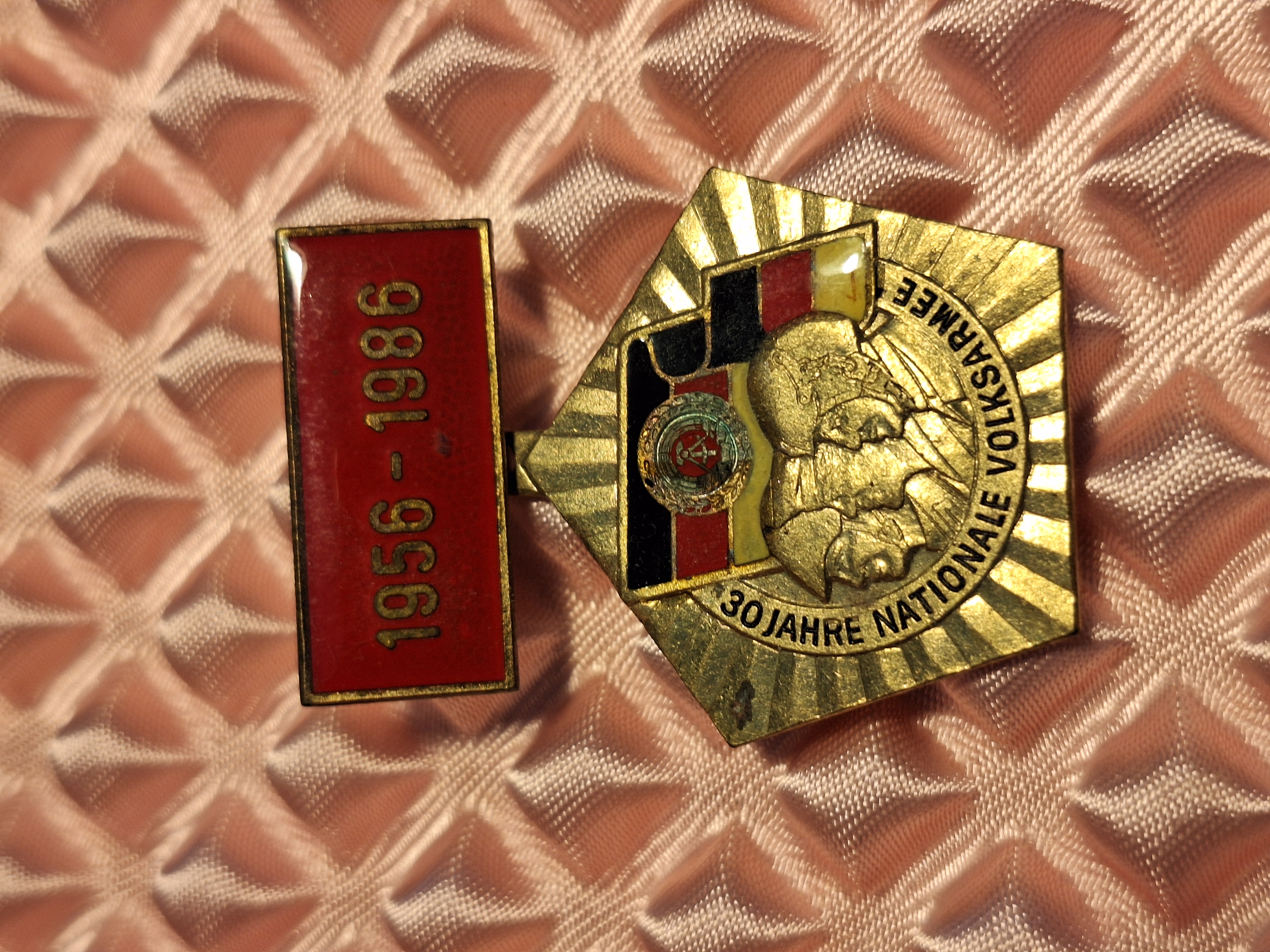DDR - MEDAL 30 YEARS NATIONALE VOLKSARMEE (1986), 1986