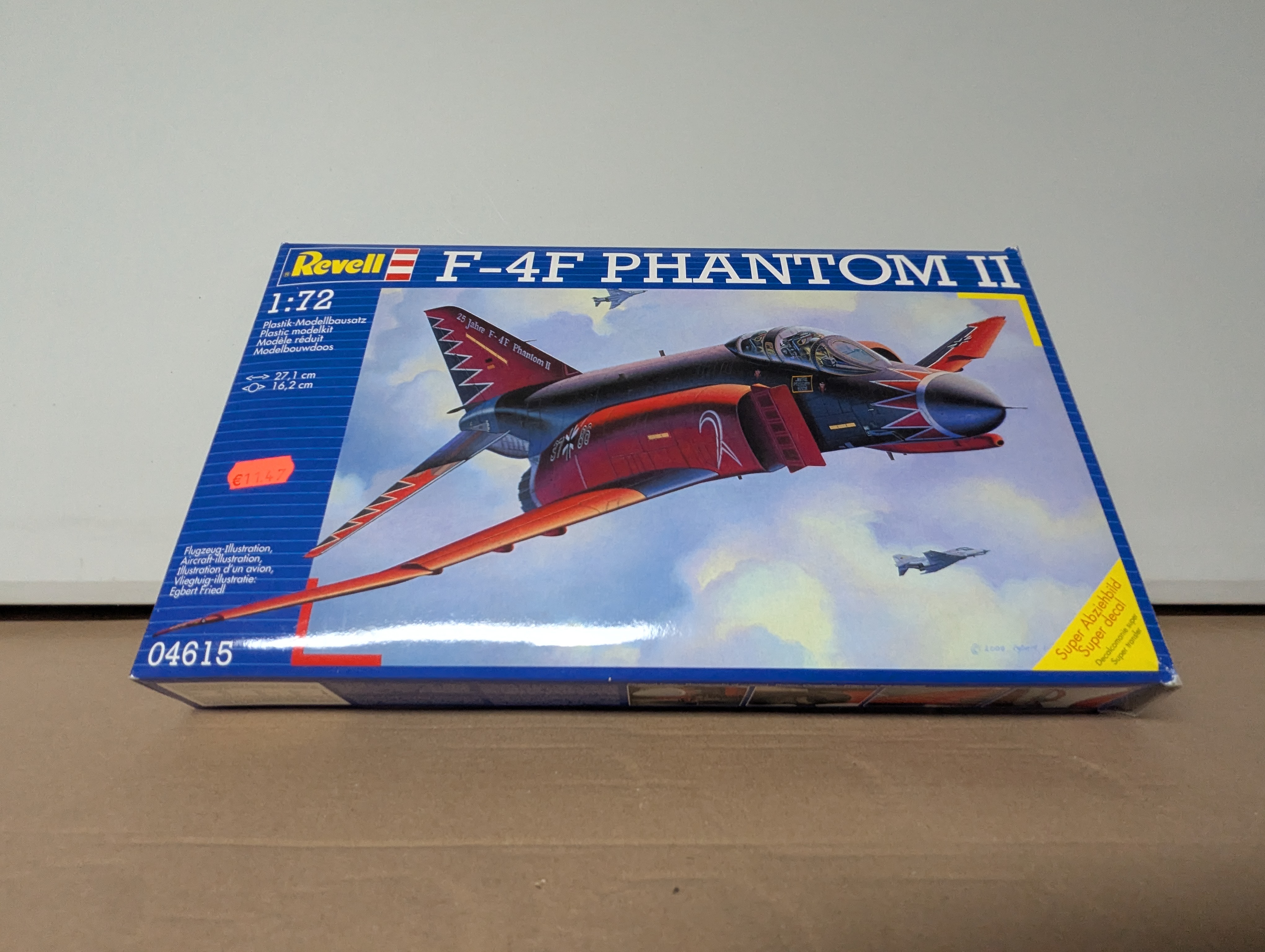Modell Flugzeug - Revell #04615 Maßstab 1:72, F-4F Phantom II- Bausatz