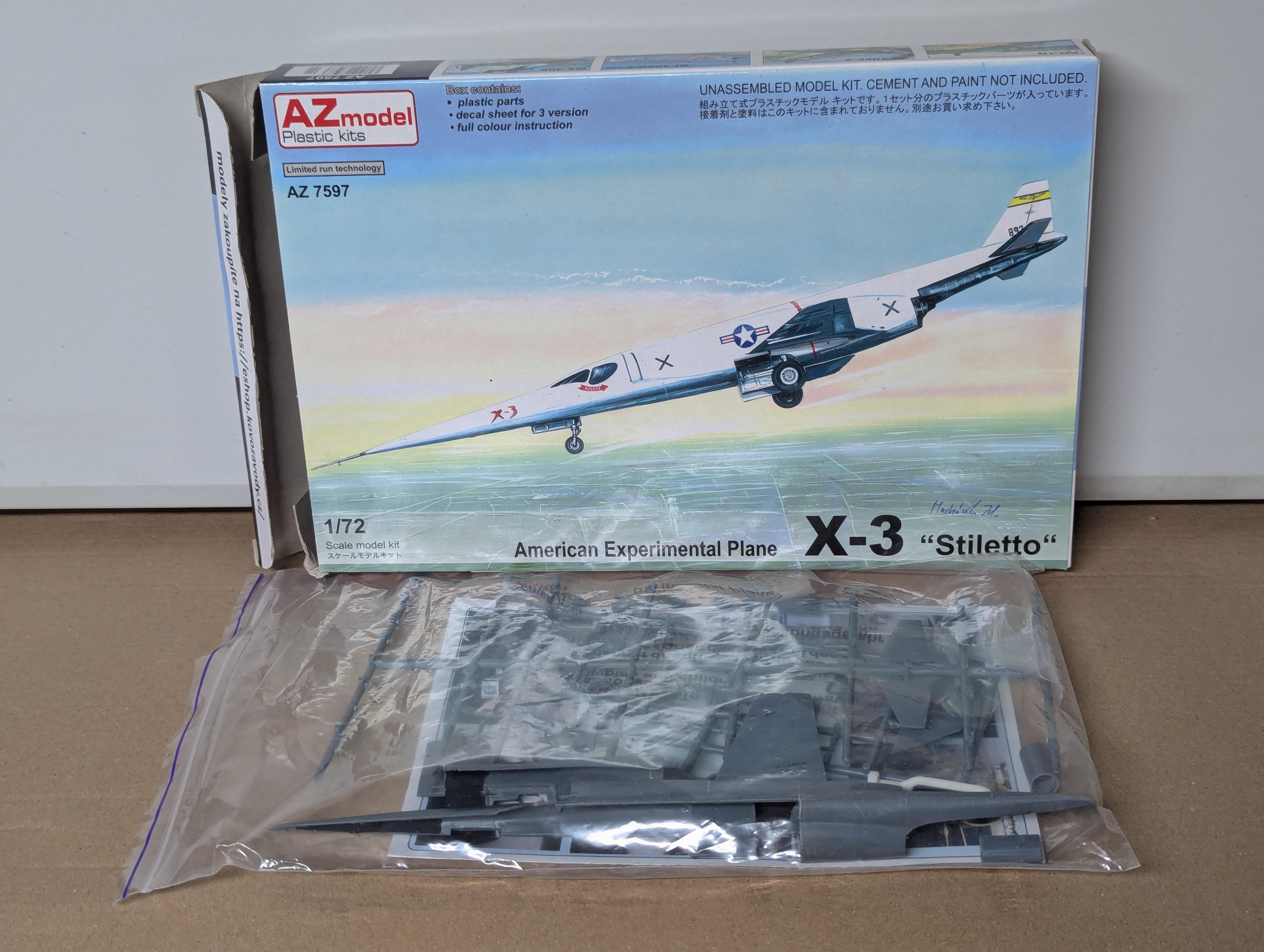 Modell Flugzeug - Americal Experimental Plane X-3 — Bild 2