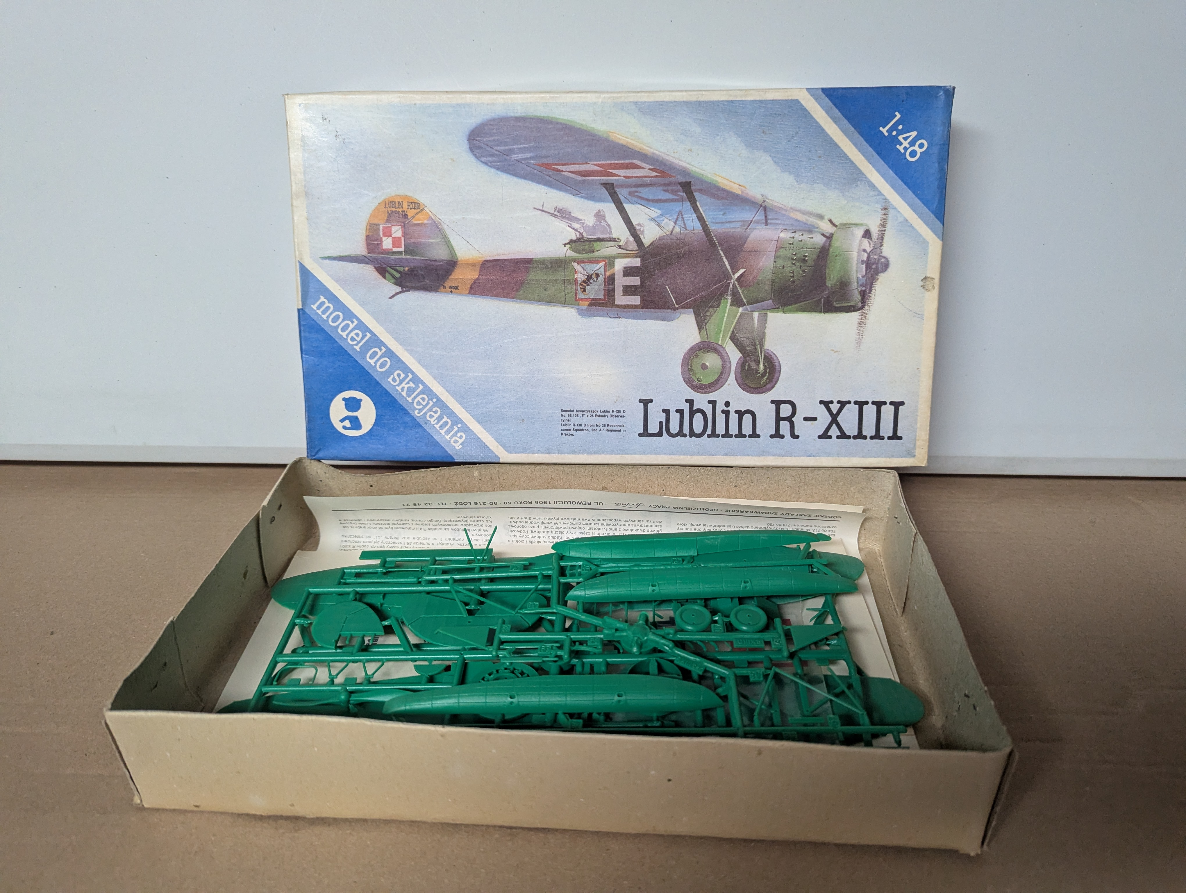 Modell Flugzeug - SPOJNIA 1:48-SCALE LUBLIN R.XIII WW2 POLISH ARMY - Bausatz — Bild 2