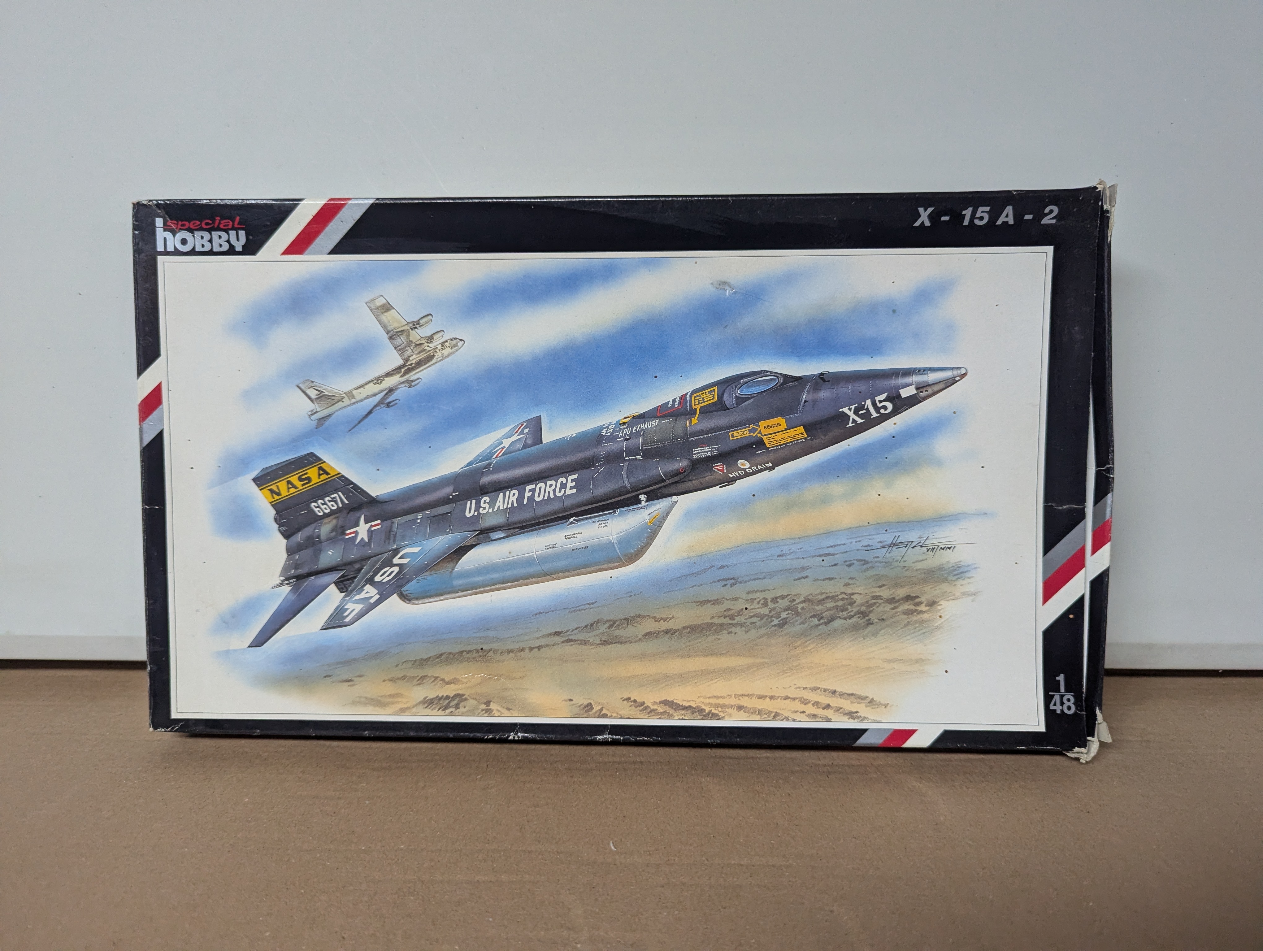 Modell Flugzeug - X-15 A-2 - Bausatz