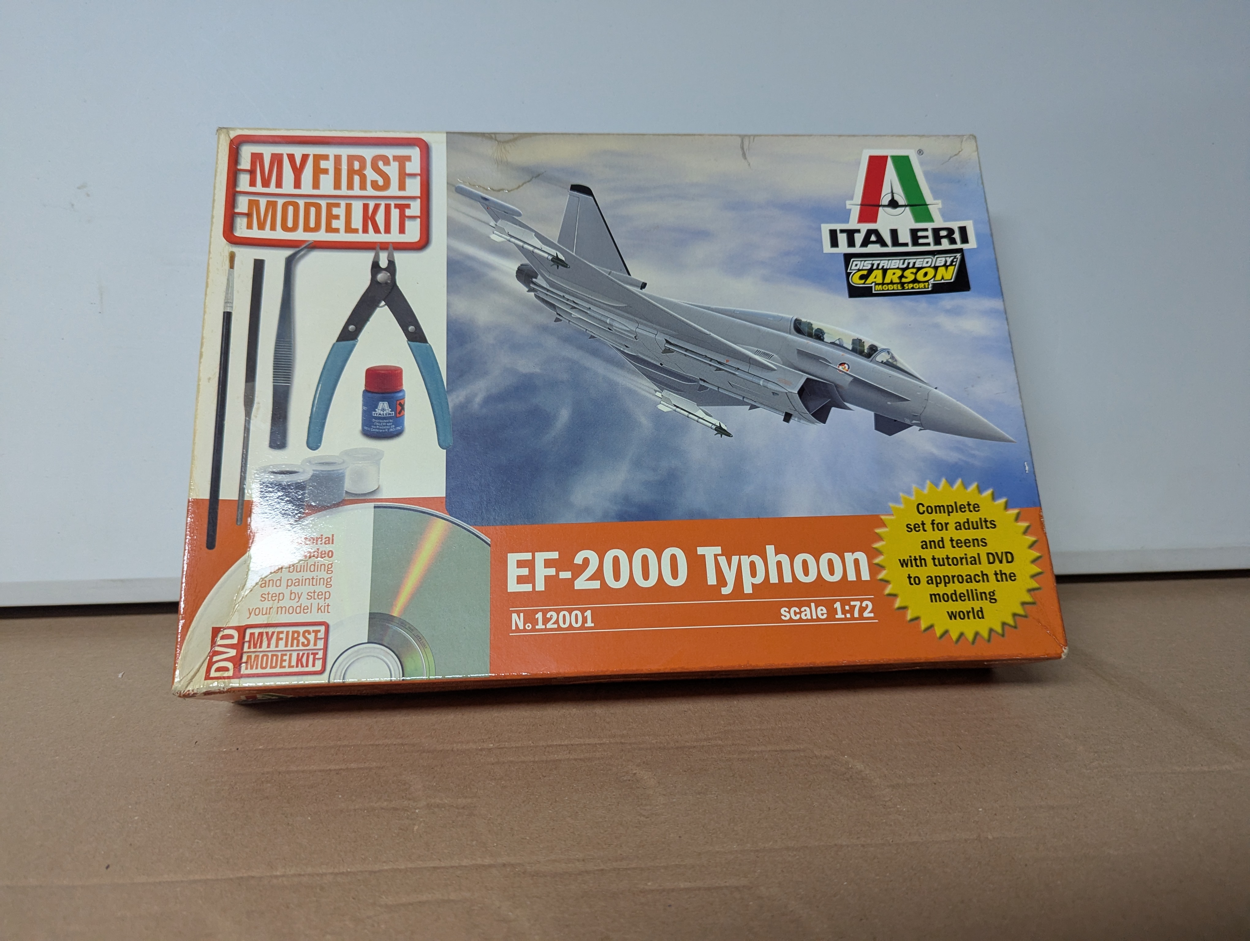 Modell Flugzeug - EF - 2000 TYPHOON My First Model Kit - Bausatz