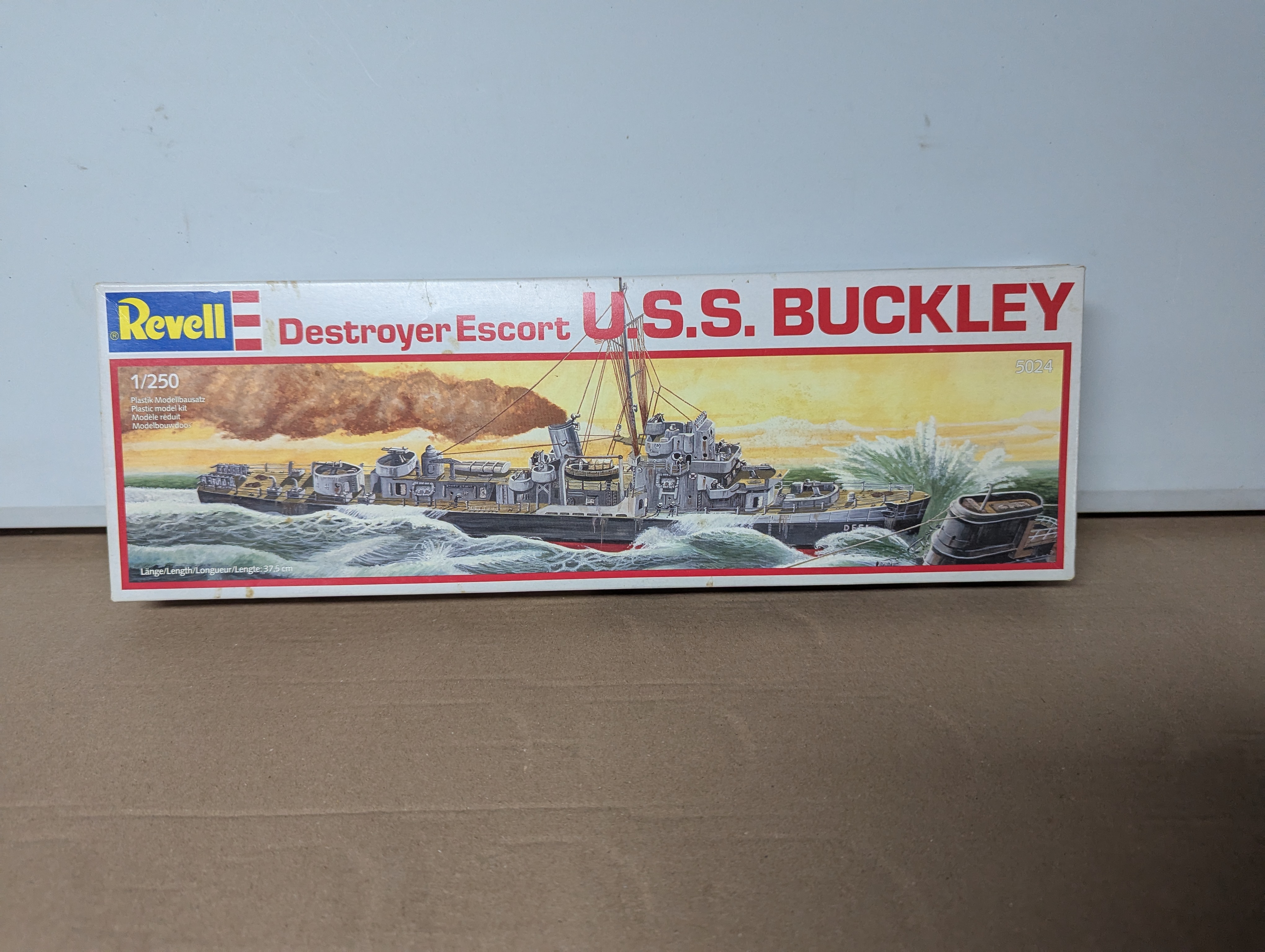 Modell Schiff - DESTROYER ESCORT USS BUCKLEY REVELL 1:250 SCALE - Bausatz