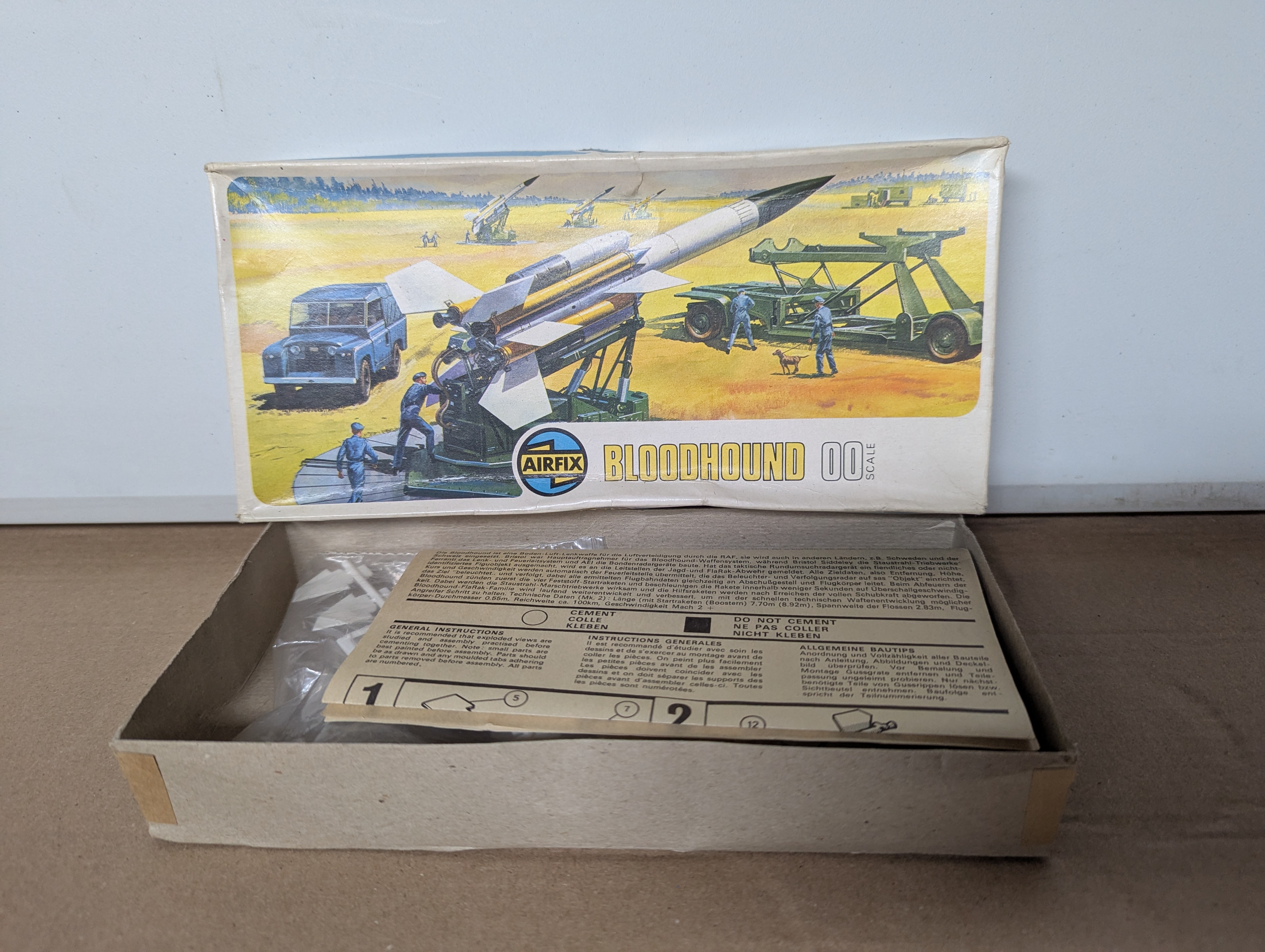 Modell Rakete - Airfix 02309-0 BRISTOL BLOODHOUND - Bausatz — Bild 2