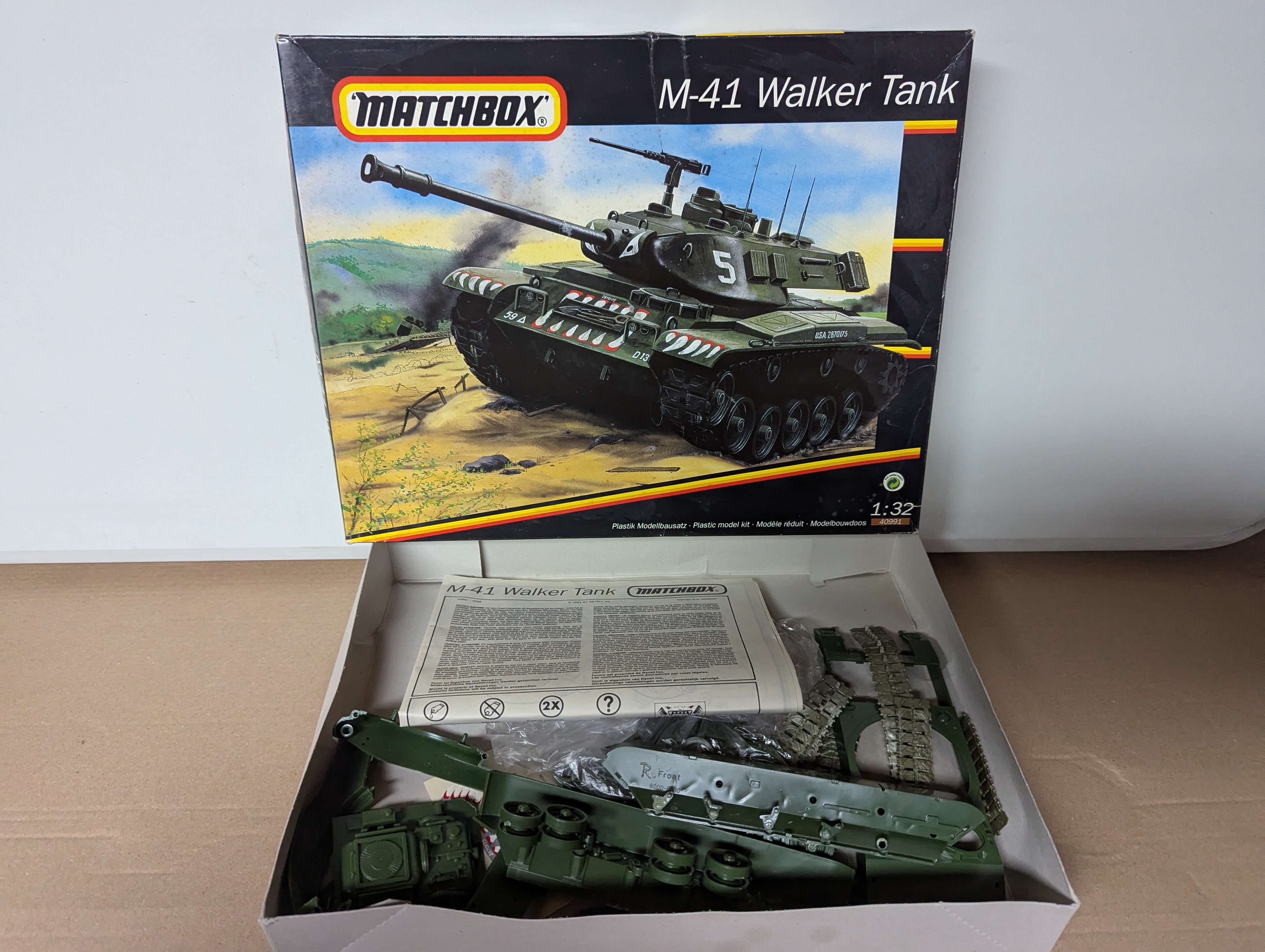 Modell Panzer - Matschbit M-41 Walker Tank - Bausatz — Bild 2