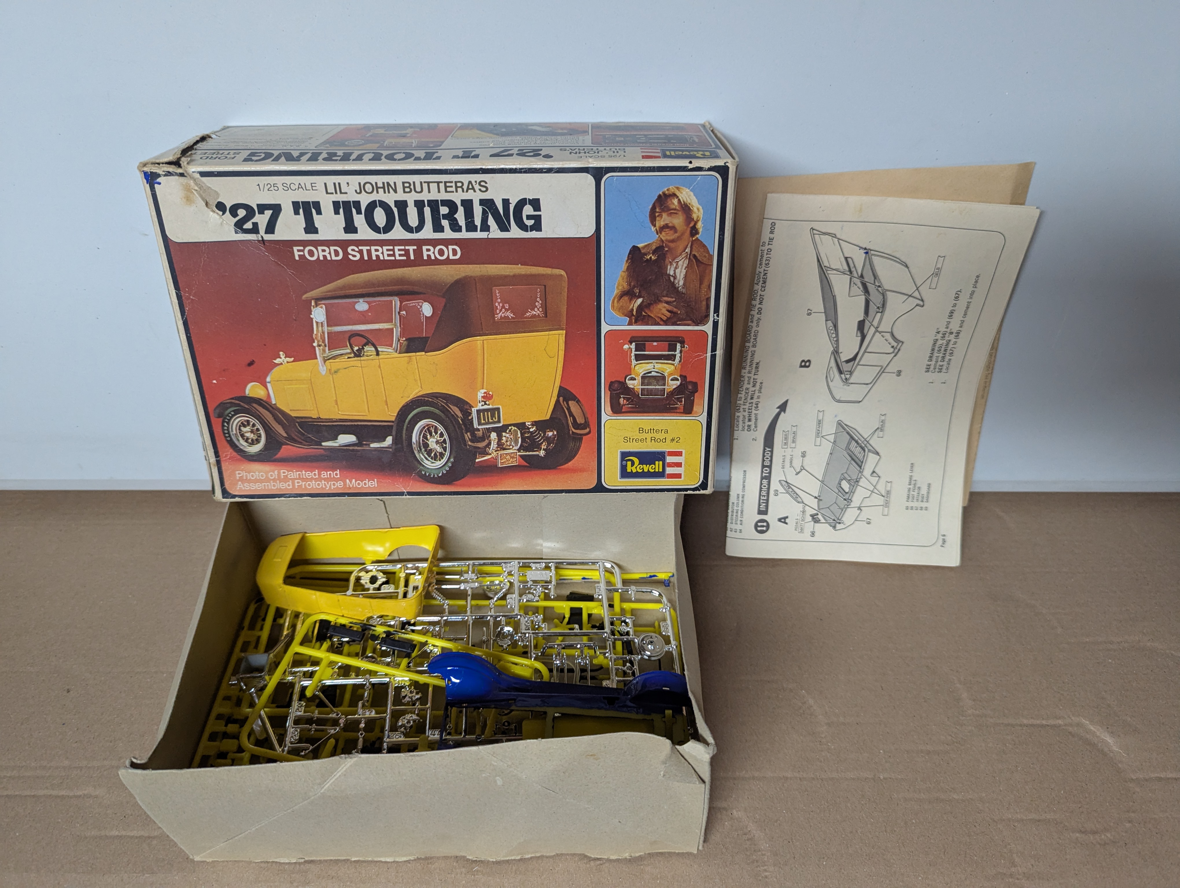 Modell Auto - 1976 Revell 27 T Touring Ford Street Rod Model - Bausatz