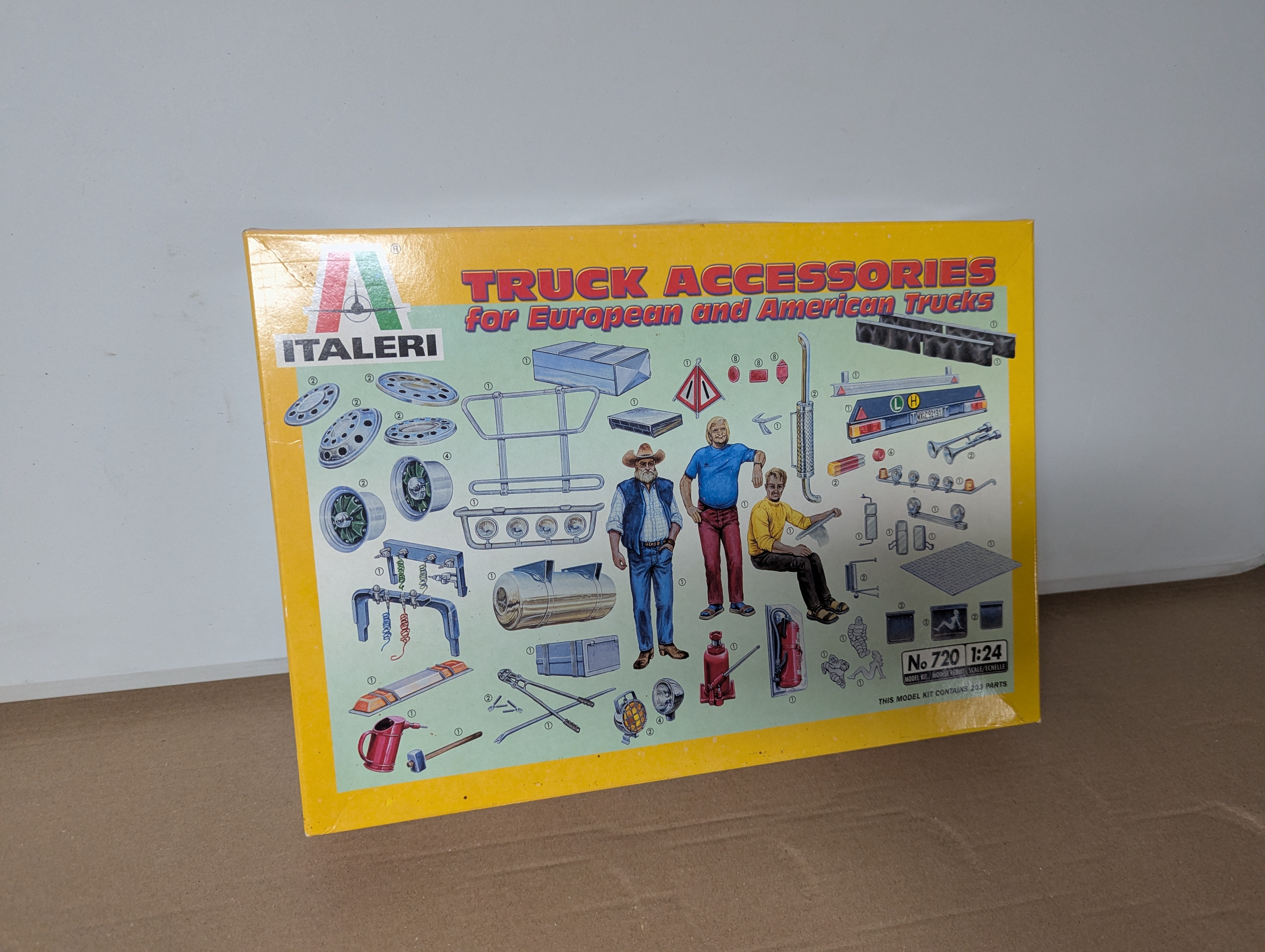 Modell Truck - ITALERI Truck Accessories II 720 1:24 Modellbausatz Trucks - Bausatz